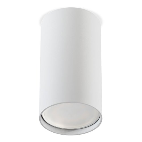 Светильник накладной Smartbuy GU10 220В Белый 55х100мм фото Светильник накладной Smartbuy GU10 220В Белый 55х100мм картинка